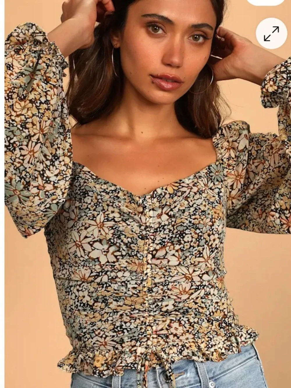 Astr floral sheer